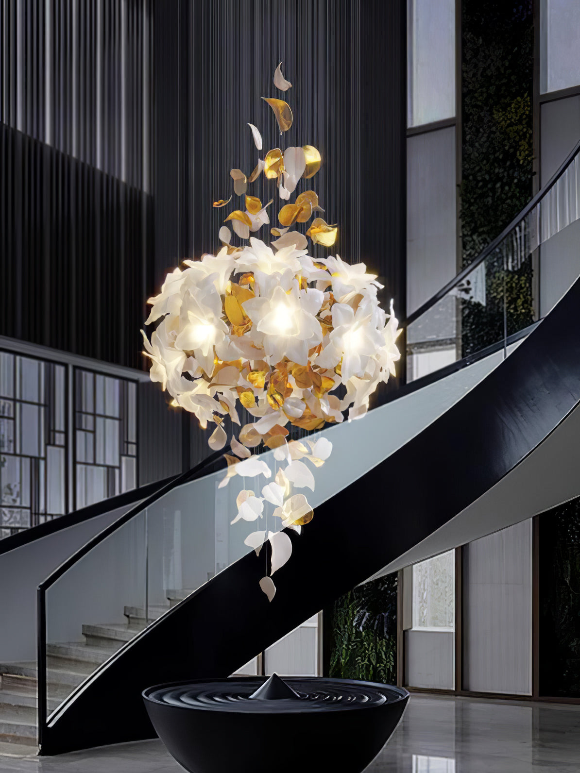 Flying Flowers Fluttering Chandelier - Nuvé