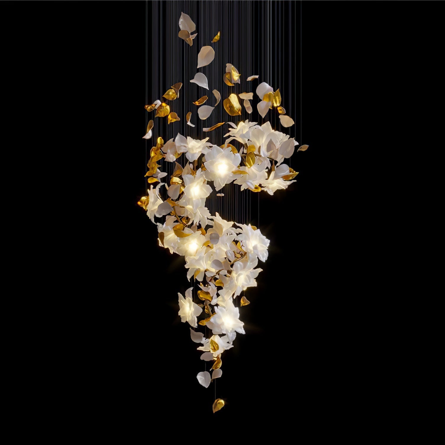 Flying Flowers Fluttering Chandelier - Nuvé