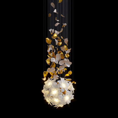 Flying Flowers Fluttering Chandelier - Nuvé