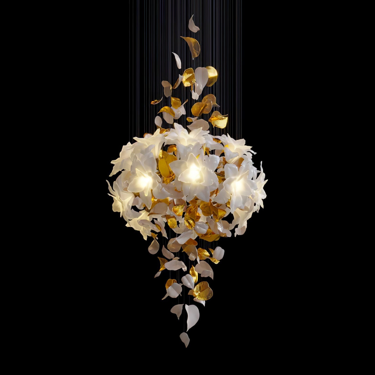 Flying Flowers Fluttering Chandelier - Nuvé