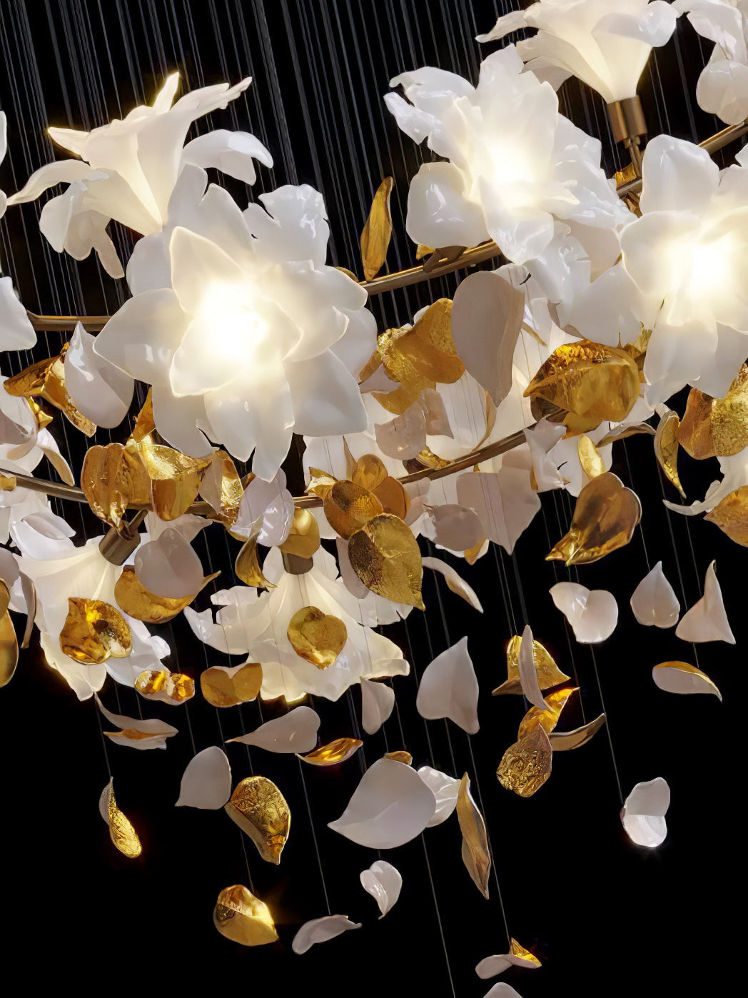Flying Flowers Fluttering Chandelier - Nuvé