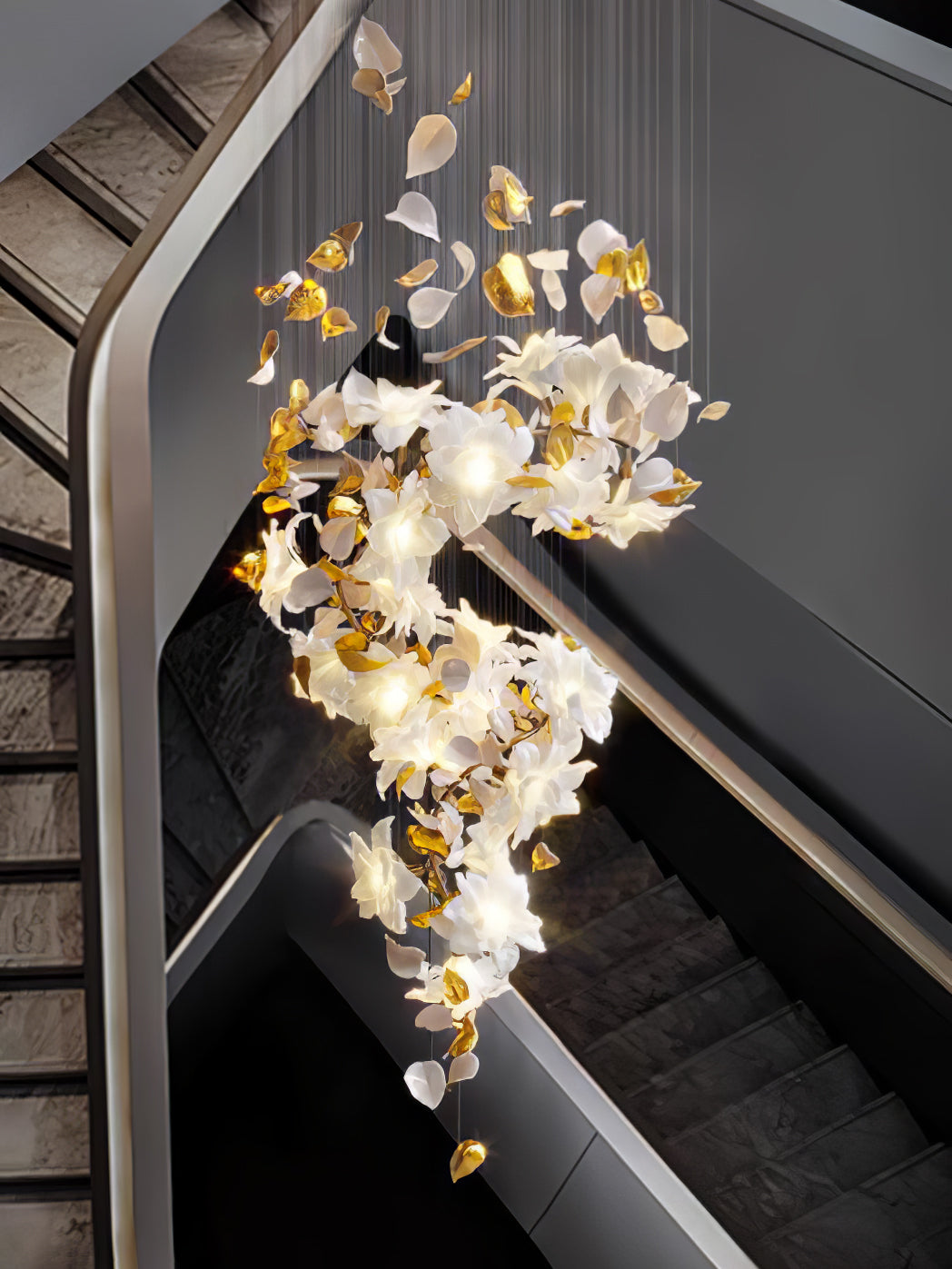 Flying Flowers Fluttering Chandelier - Nuvé