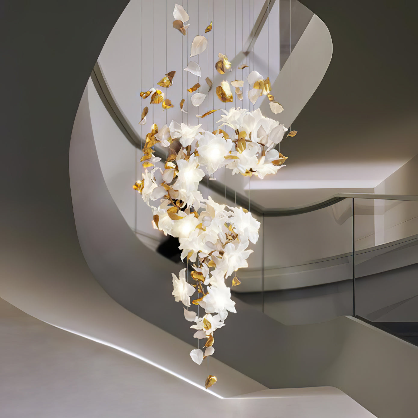 Flying Flowers Fluttering Chandelier - Nuvé
