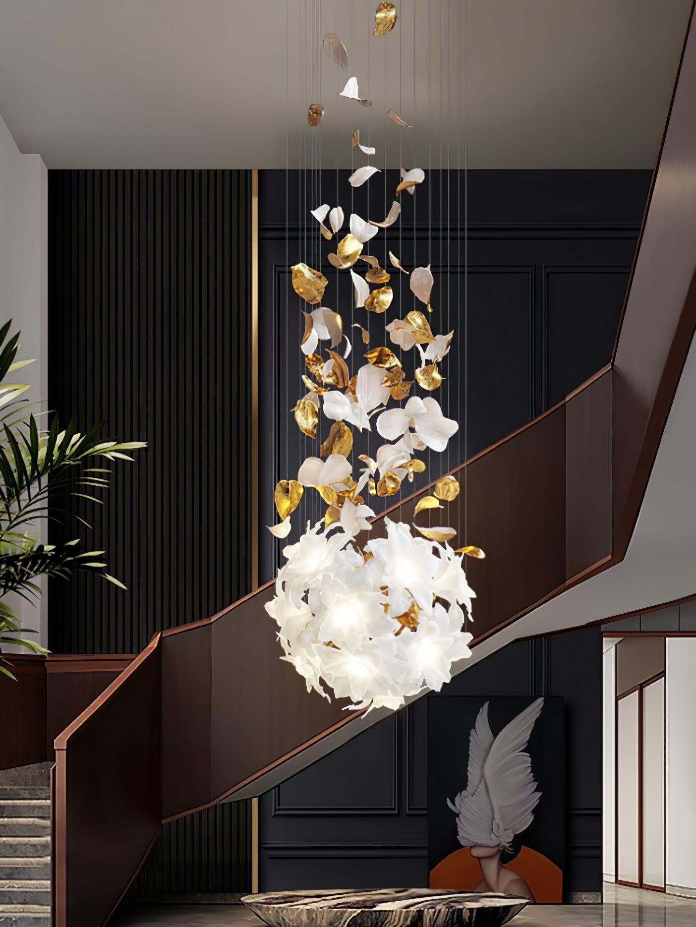 Flying Flowers Fluttering Chandelier - Nuvé