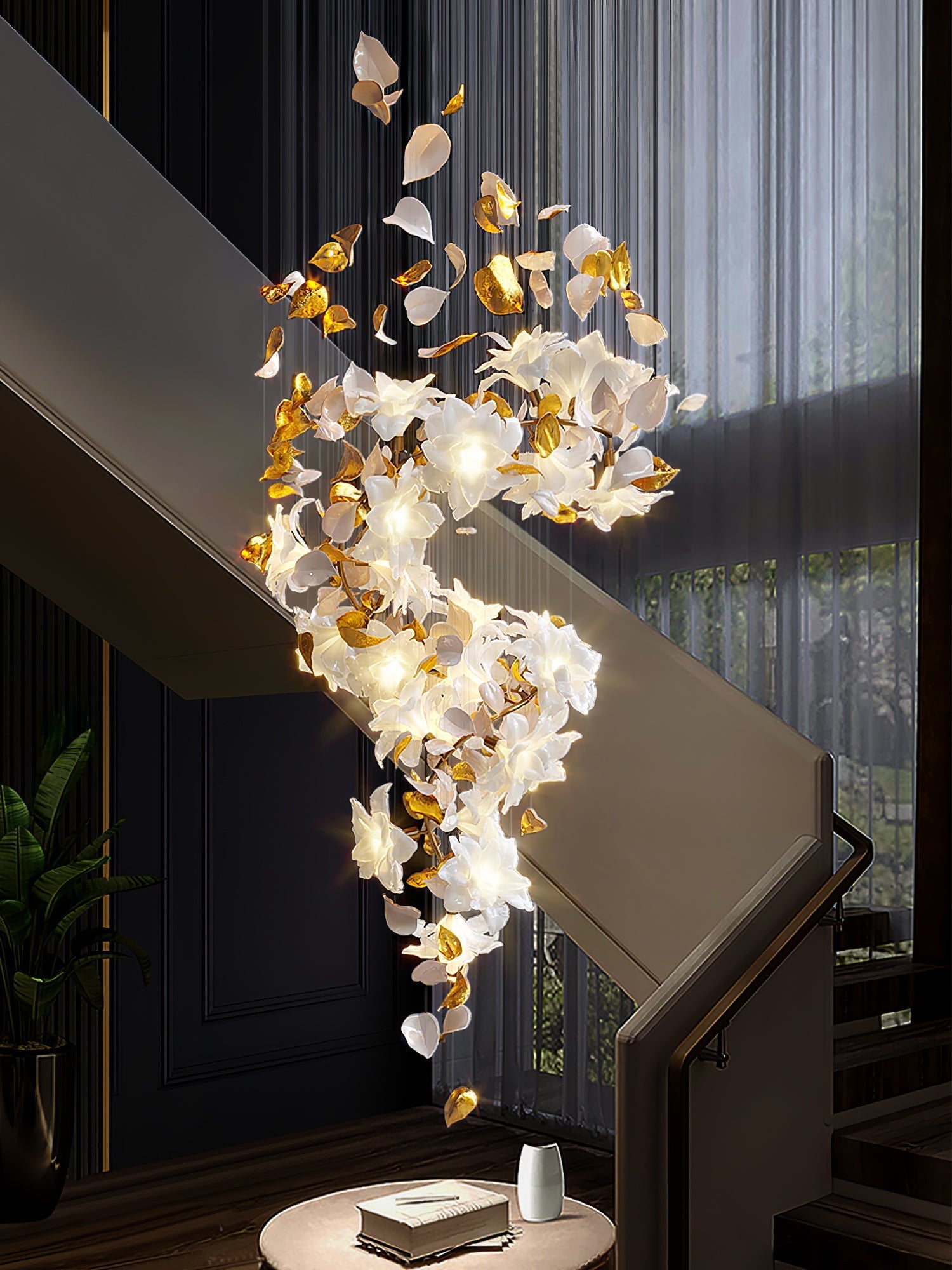 Flying Flowers Fluttering Chandelier - Nuvé