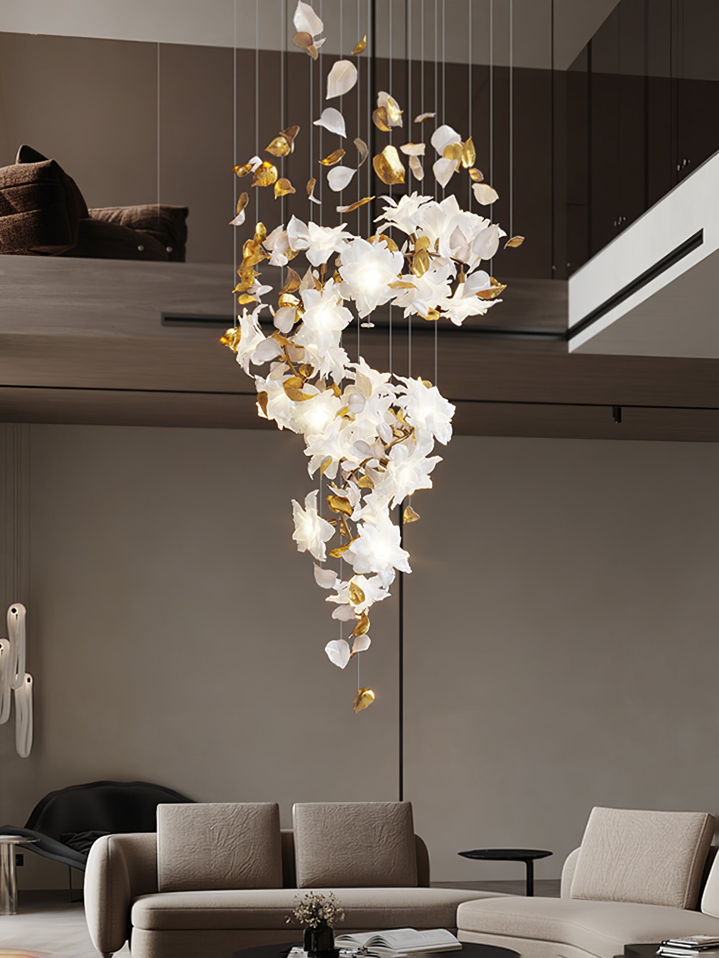 Flying Flowers Fluttering Chandelier - Nuvé