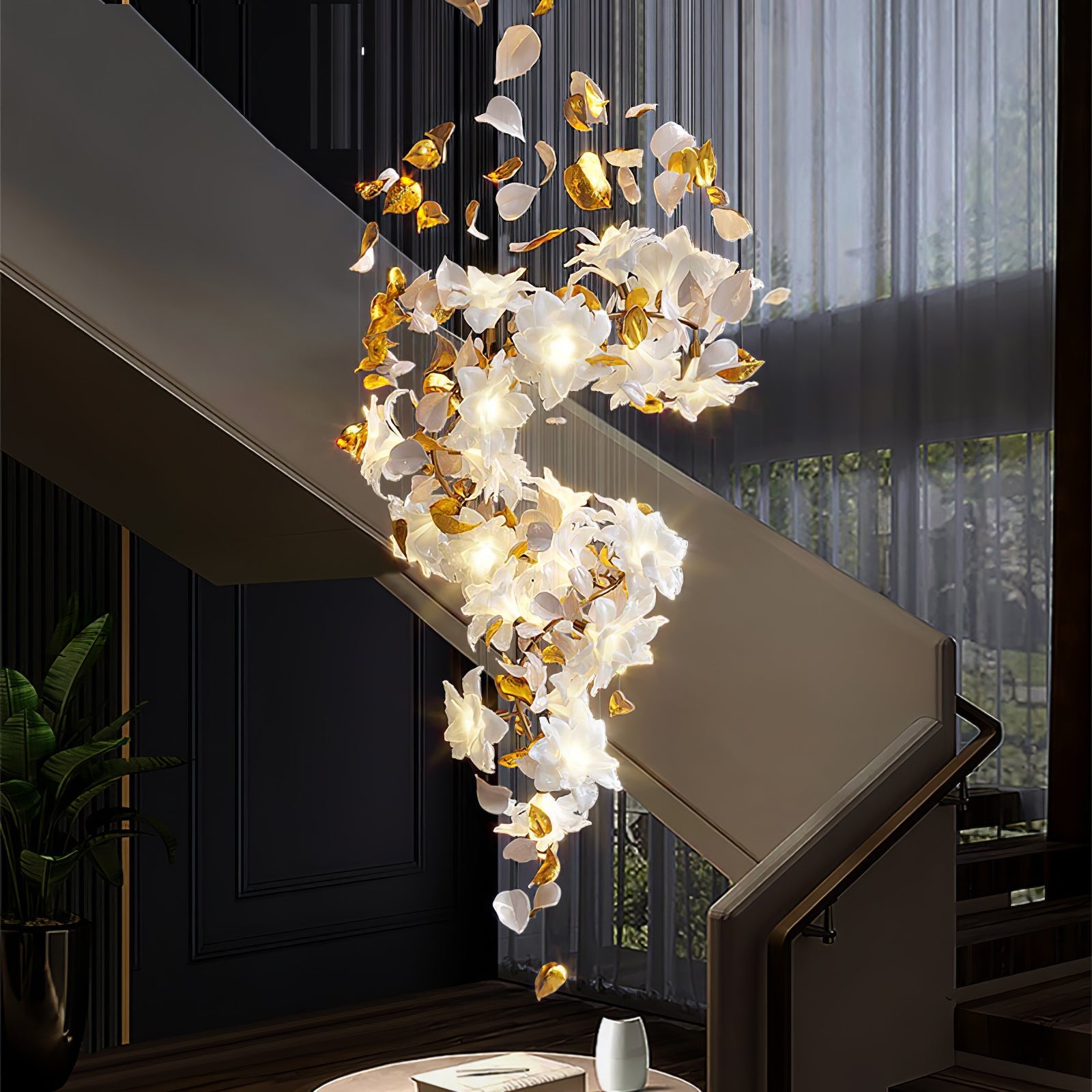 Flying Flowers Fluttering Chandelier - Nuvé