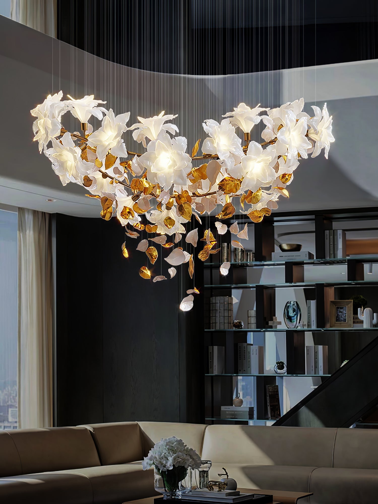 Flying Flowers Fluttering Chandelier - Nuvé