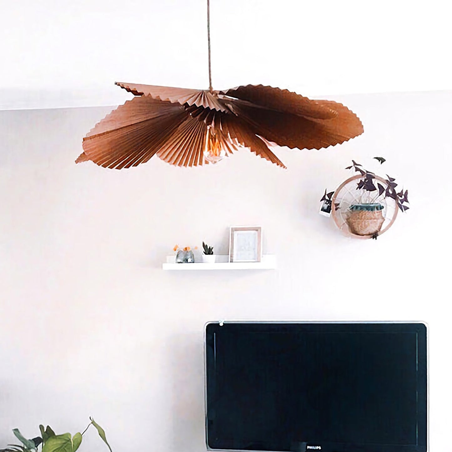 Folding Lotus Pendant Lamp