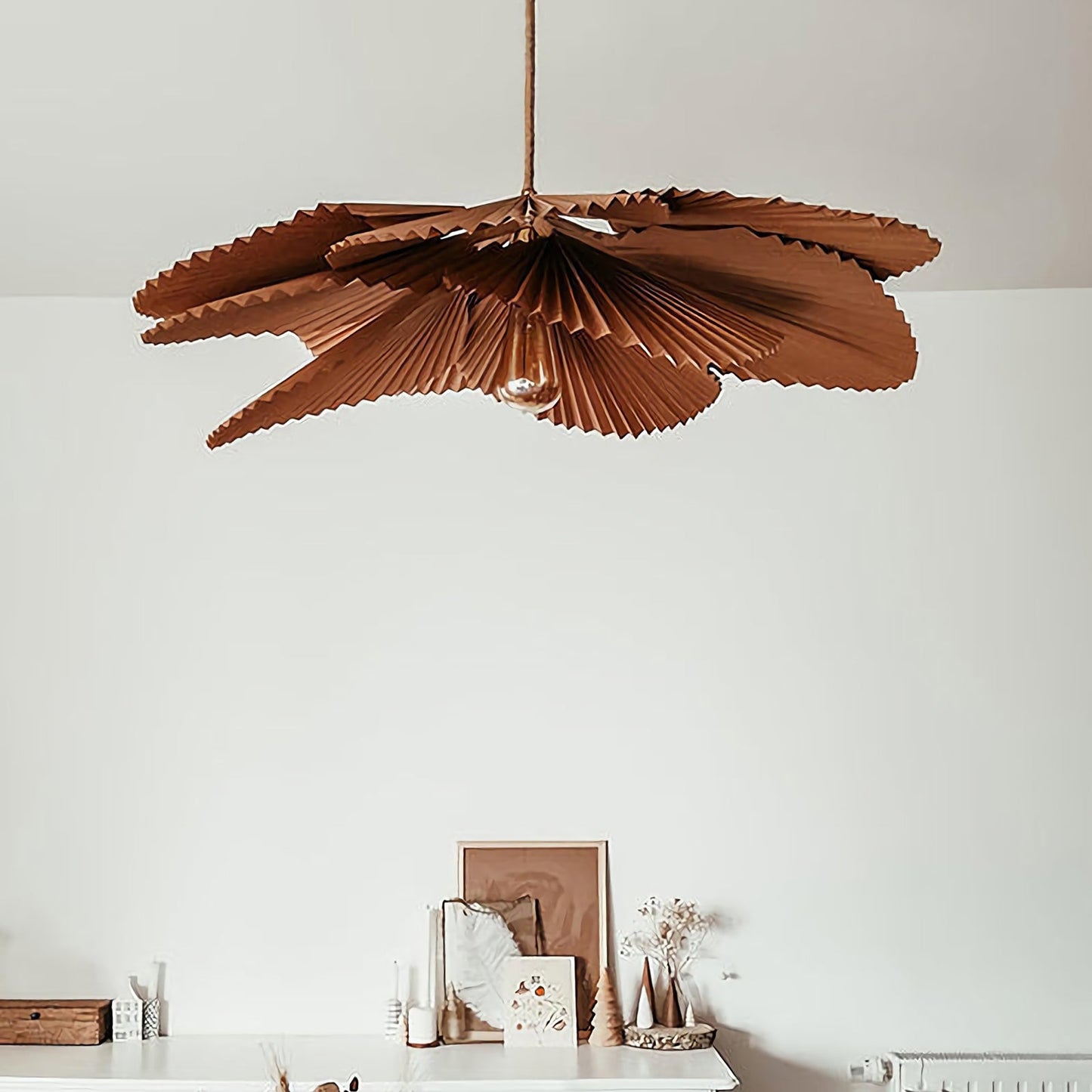 Folding Lotus Pendant Lamp