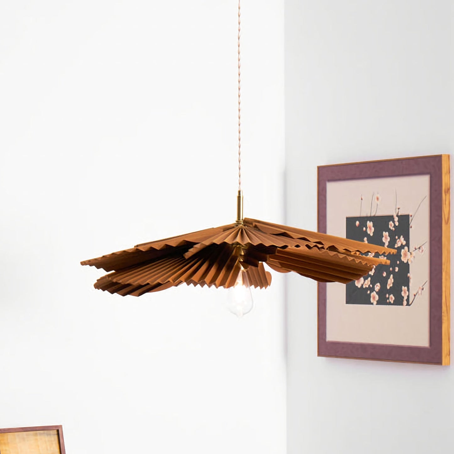Folding Lotus Pendant Lamp