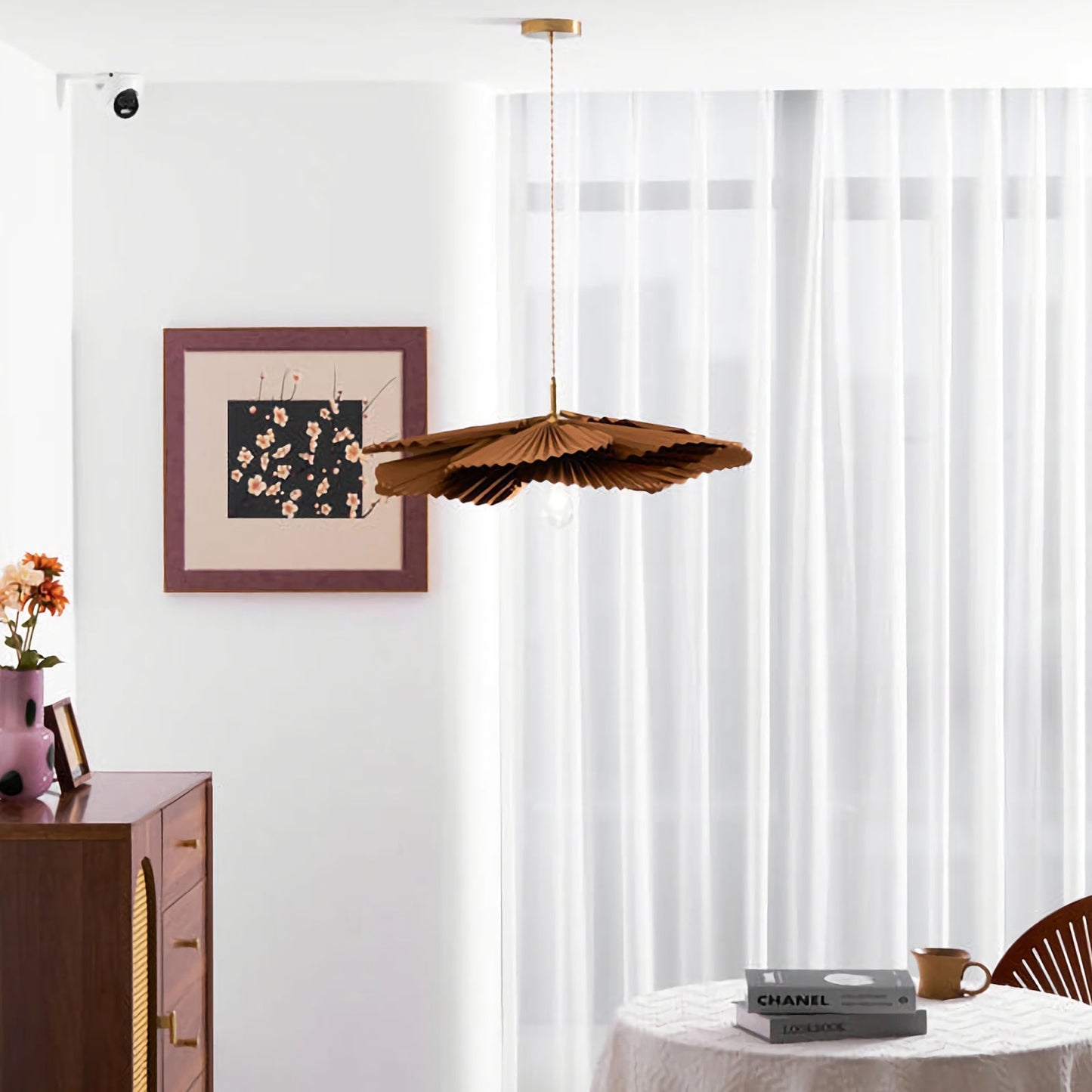 Folding Lotus Pendant Lamp