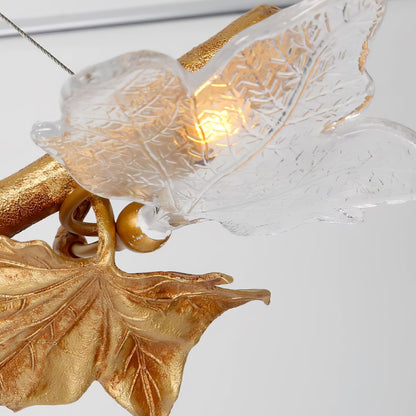 Folio Branch Brass Chandelier - Nuvé