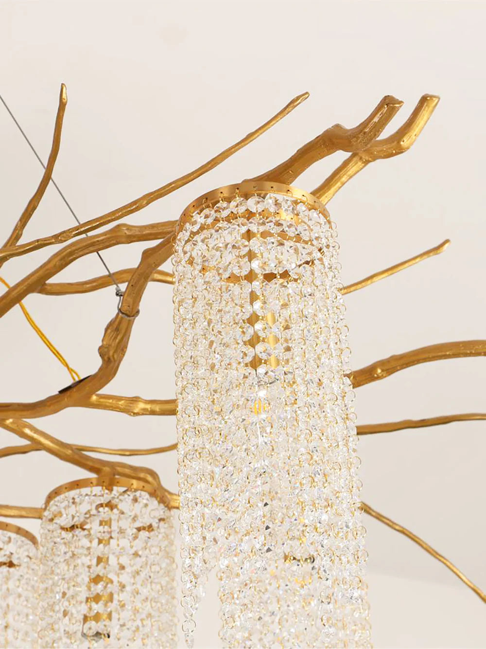 Forest Dawn Brass Chandelier - Nuvé