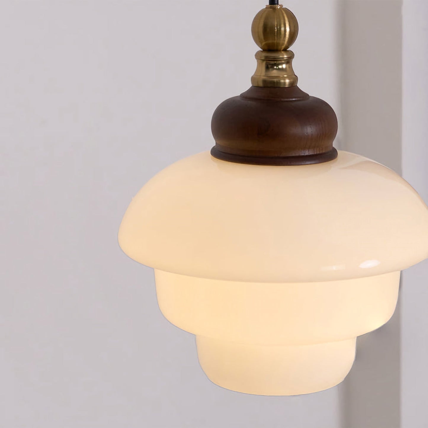 Nordic Cream White Glass Pendant Lights - Nuvé
