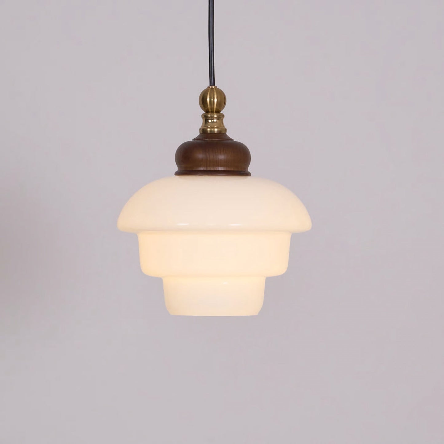 Nordic Cream White Glass Pendant Lights - Nuvé