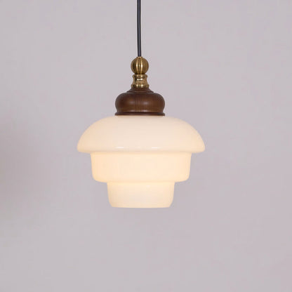 Nordic Cream White Glass Pendant Lights - Nuvé