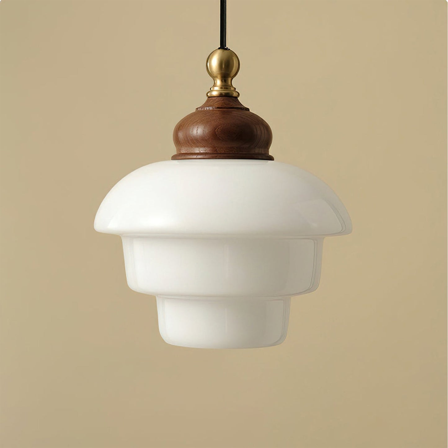 Nordic Cream White Glass Pendant Lights - Nuvé
