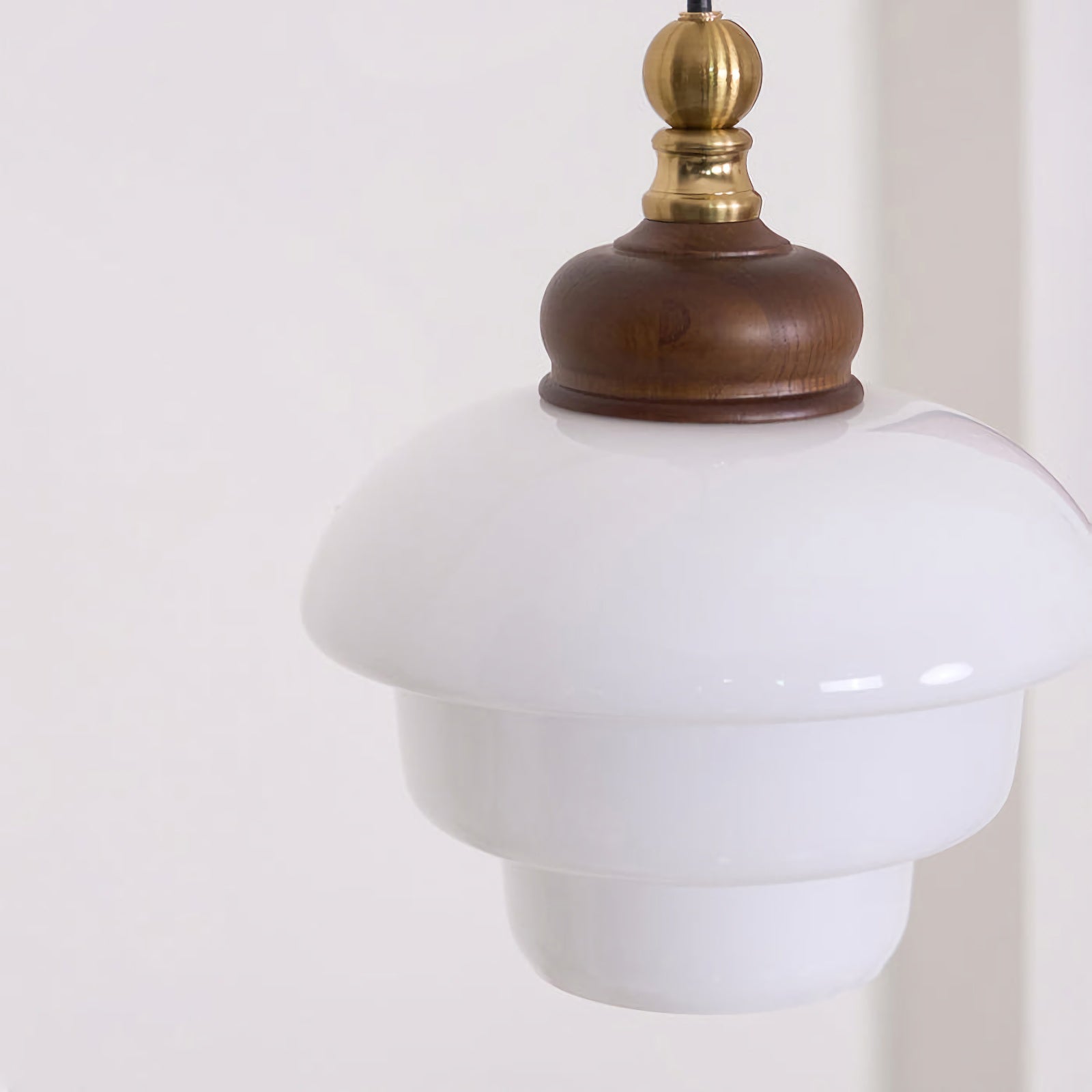 Nordic Cream White Glass Pendant Lights - Nuvé