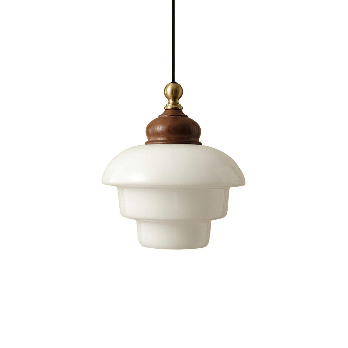 Nordic Cream White Glass Pendant Lights - Nuvé