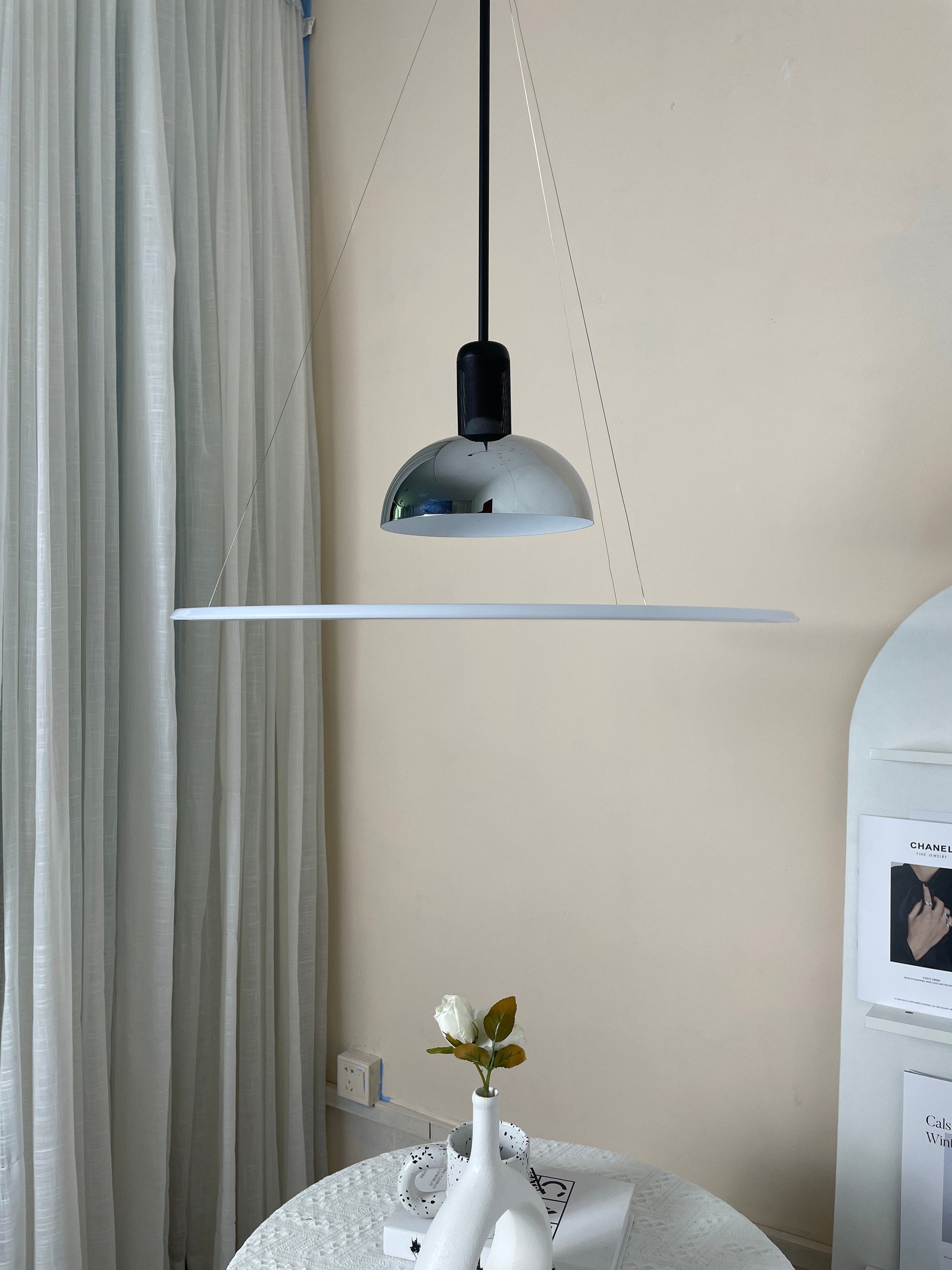 Acrylic Frisbi Pendant Light - Nuvé