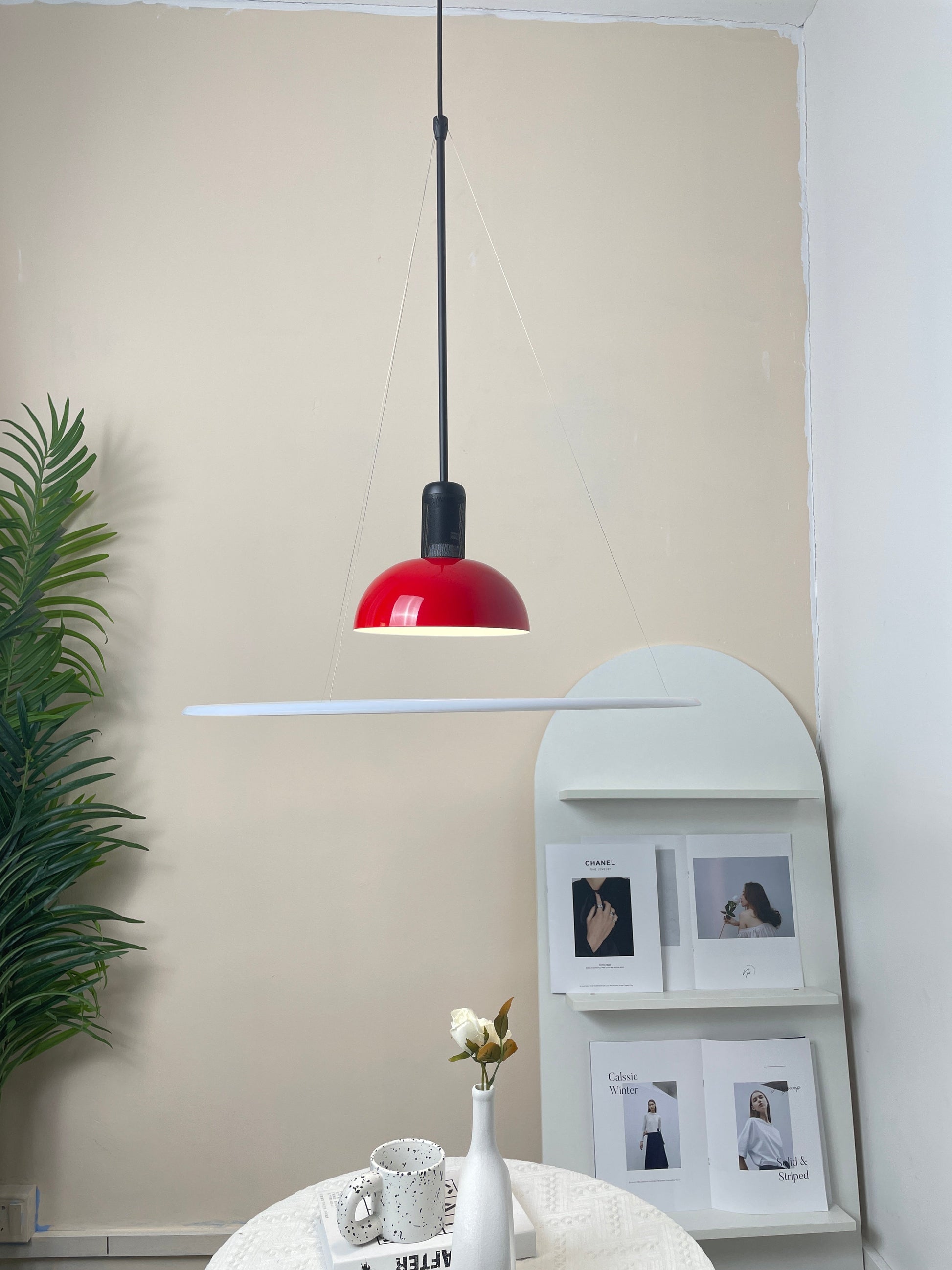 Acrylic Frisbi Pendant Light - Nuvé