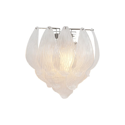 Frosted Petal Glass Wall Light - Nuvé