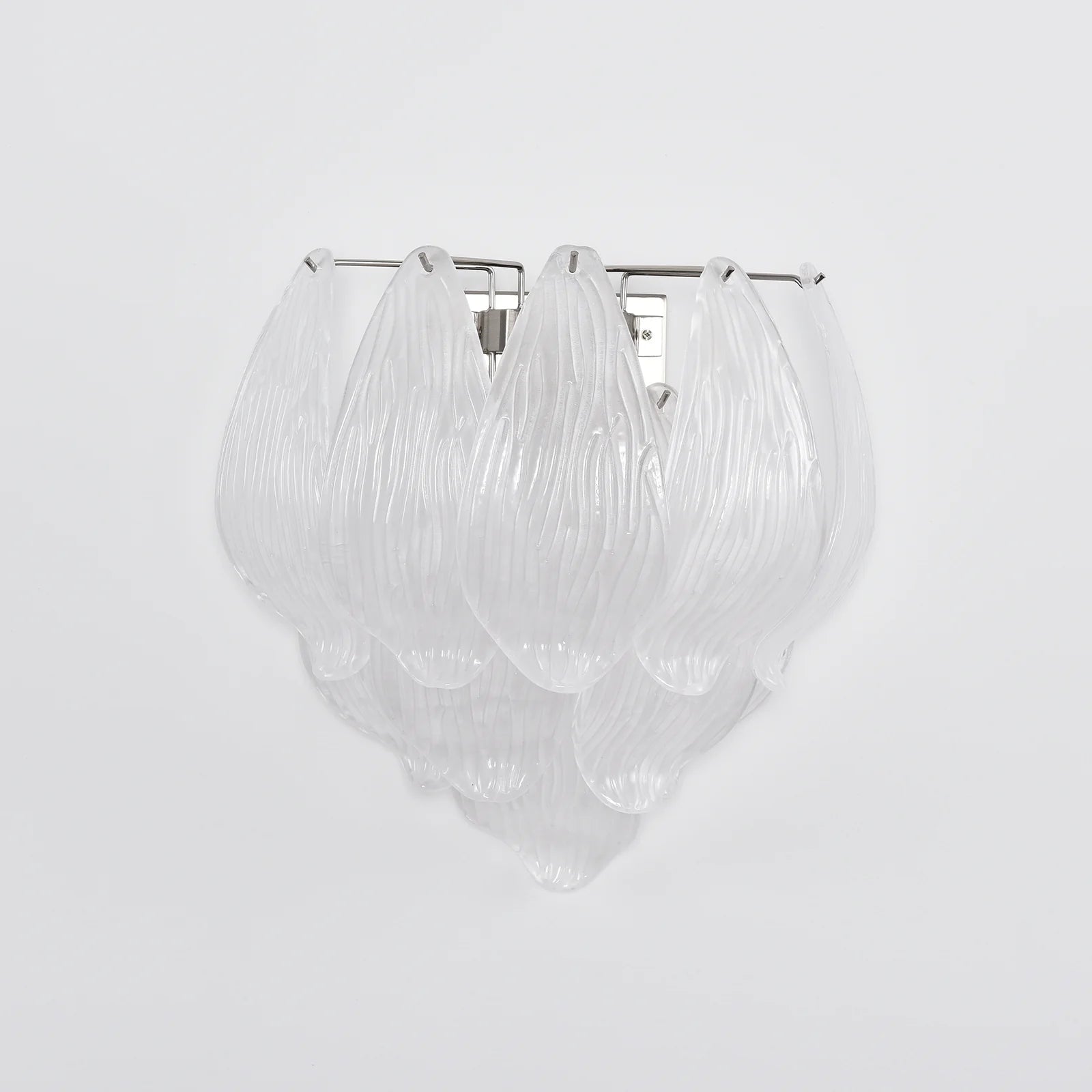 Frosted Petal Glass Wall Light - Nuvé