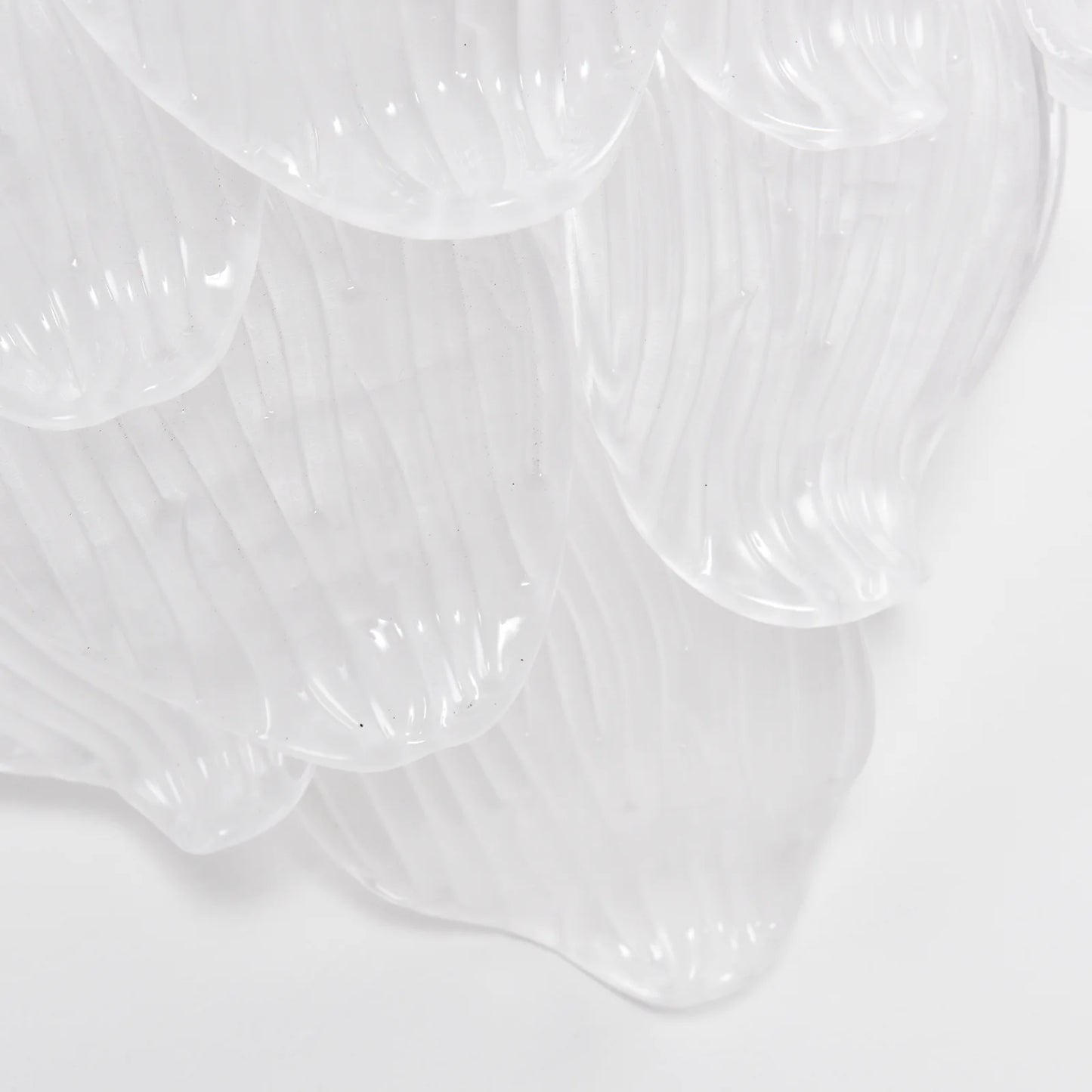 Frosted Petal Glass Wall Light - Nuvé