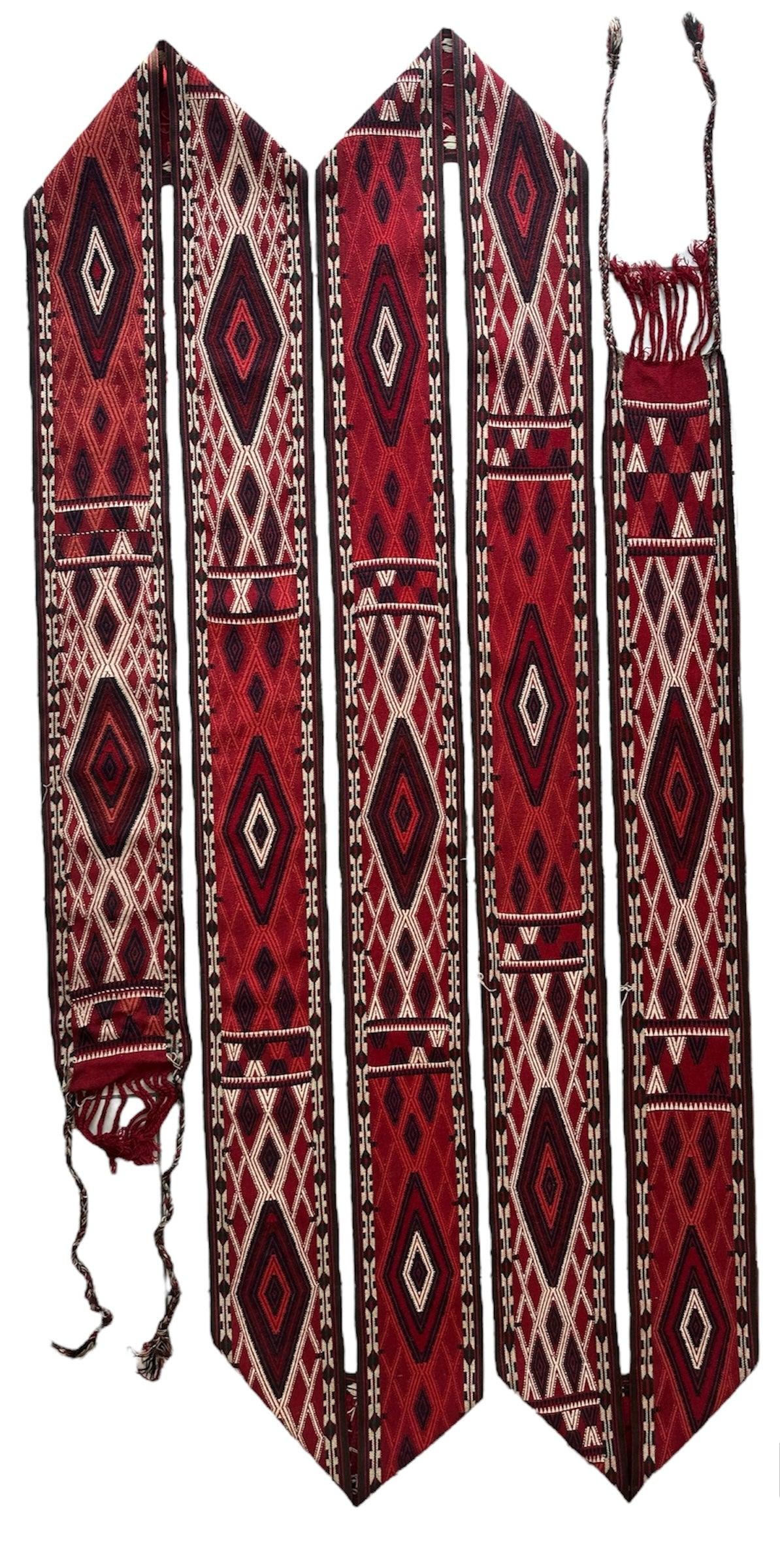 Antique Yomut 'Yomoud' Tent Band, Late 1800s to Early 1900s - Nuvé