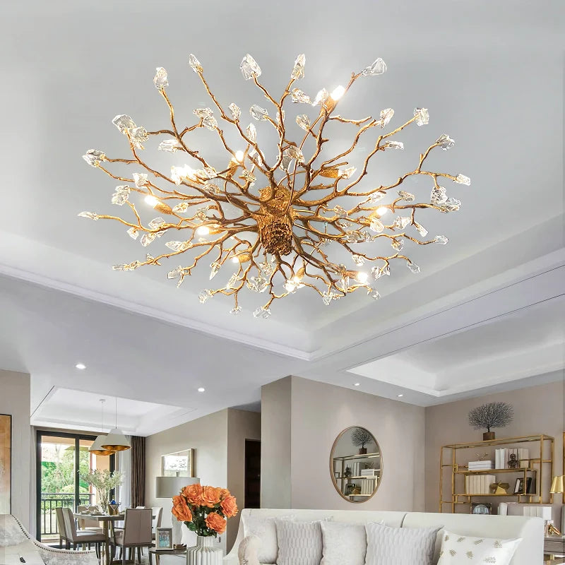Gemstone Branch Ceiling Lamp - Nuvé