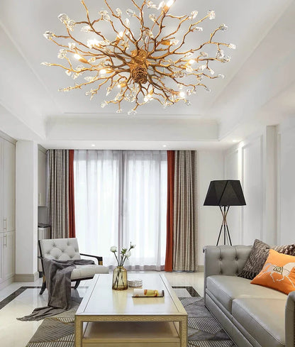Gemstone Branch Ceiling Lamp - Nuvé