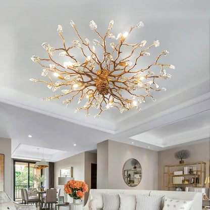Gemstone Branch Ceiling Lamp