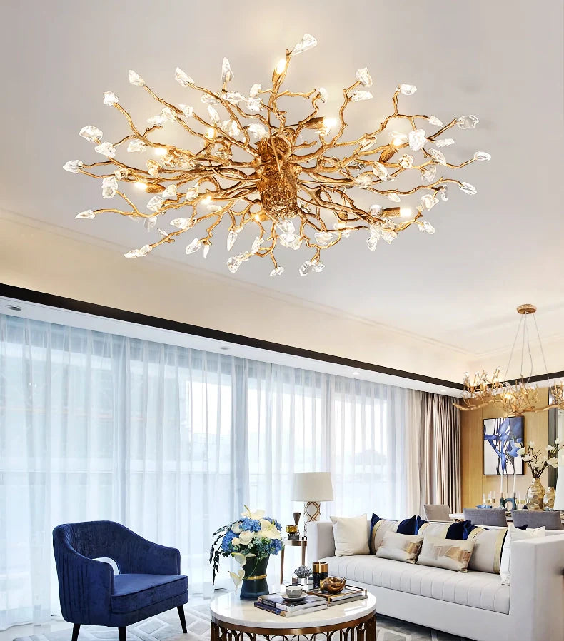 Gemstone Branch Ceiling Lamp - Nuvé