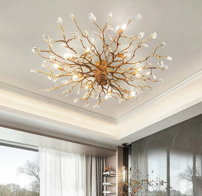 Gemstone Branch Ceiling Lamp