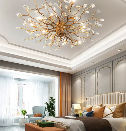 Gemstone Branch Ceiling Lamp - Nuvé