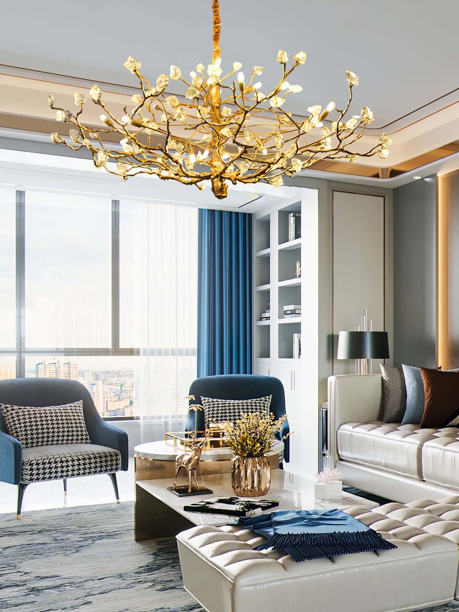 Gemstone Branch Chandelier - Nuvé