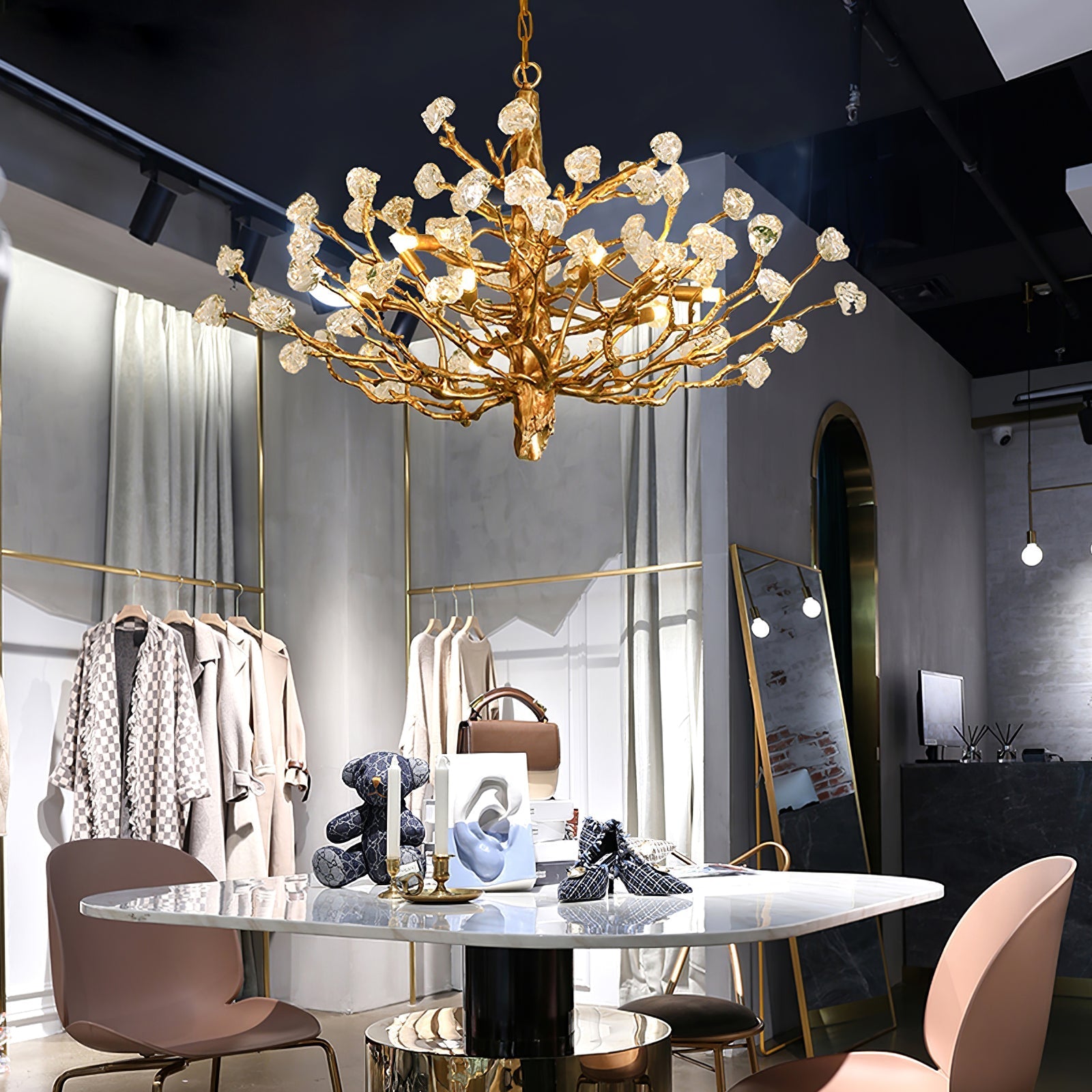 Gemstone Branch Chandelier - Nuvé