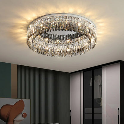 Round Giano Crystal Ceiling Ceiling light - Nuvé