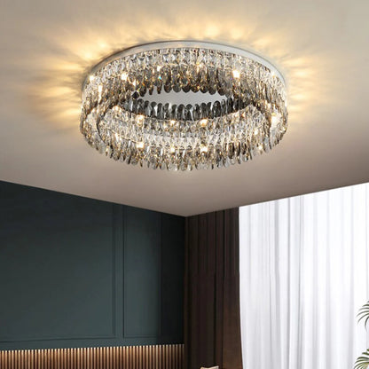 Round Giano Crystal Ceiling Ceiling light - Nuvé