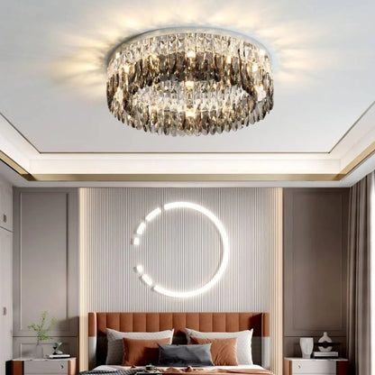 Round Giano Crystal Ceiling Ceiling light - Nuvé