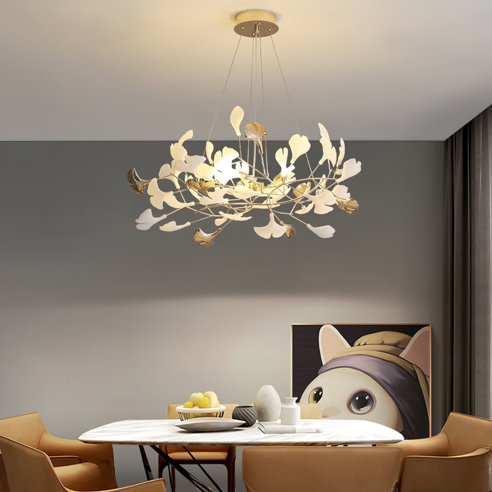 Gingko Chandelier R - Nuvé