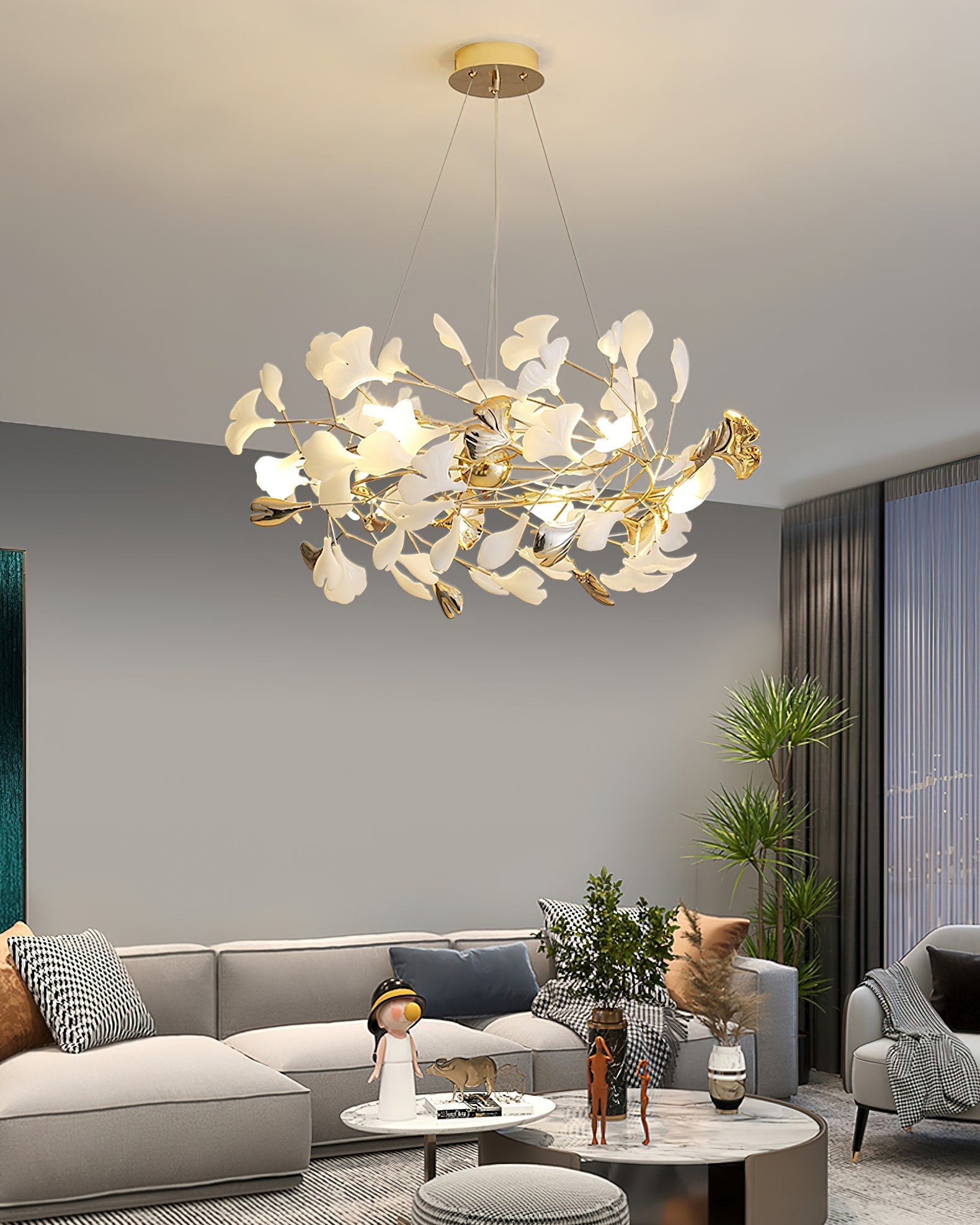 Gingko Chandelier H - Nuvé