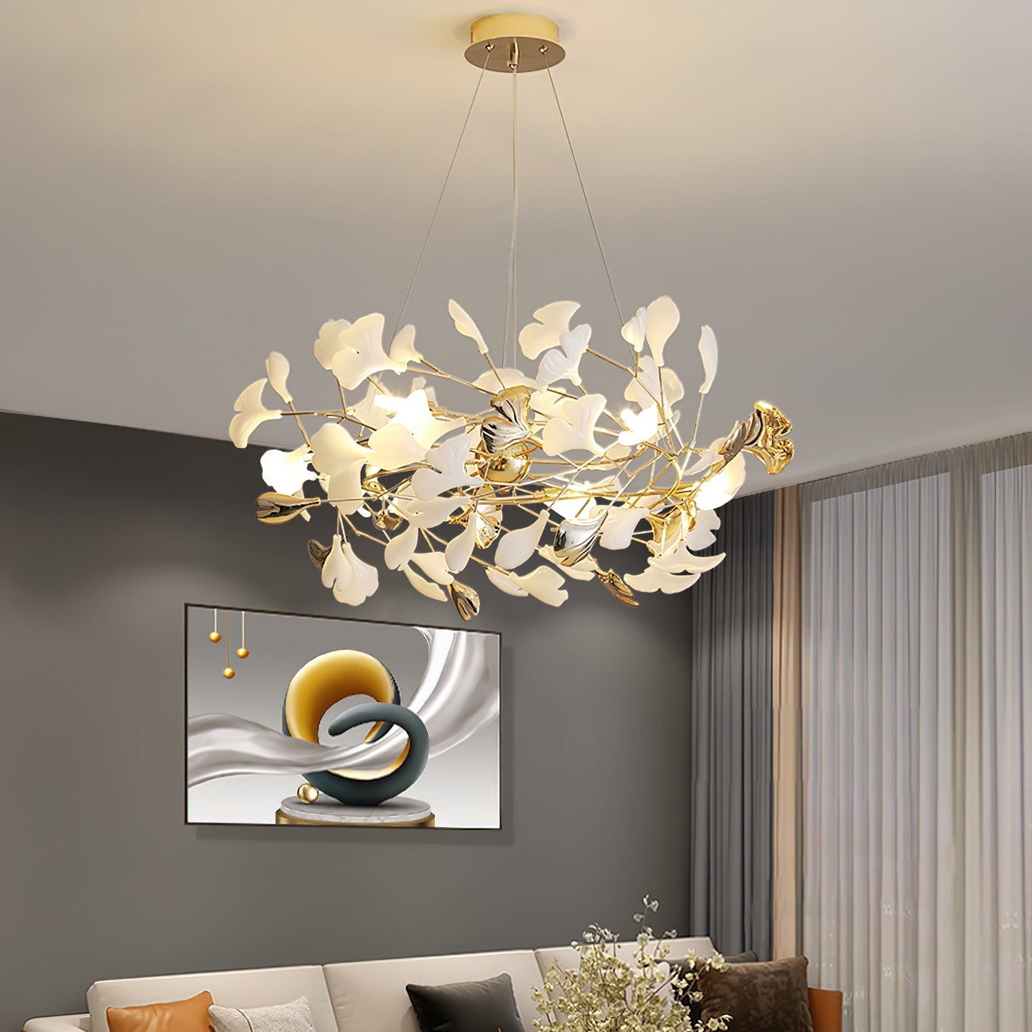 Gingko Chandelier H - Nuvé