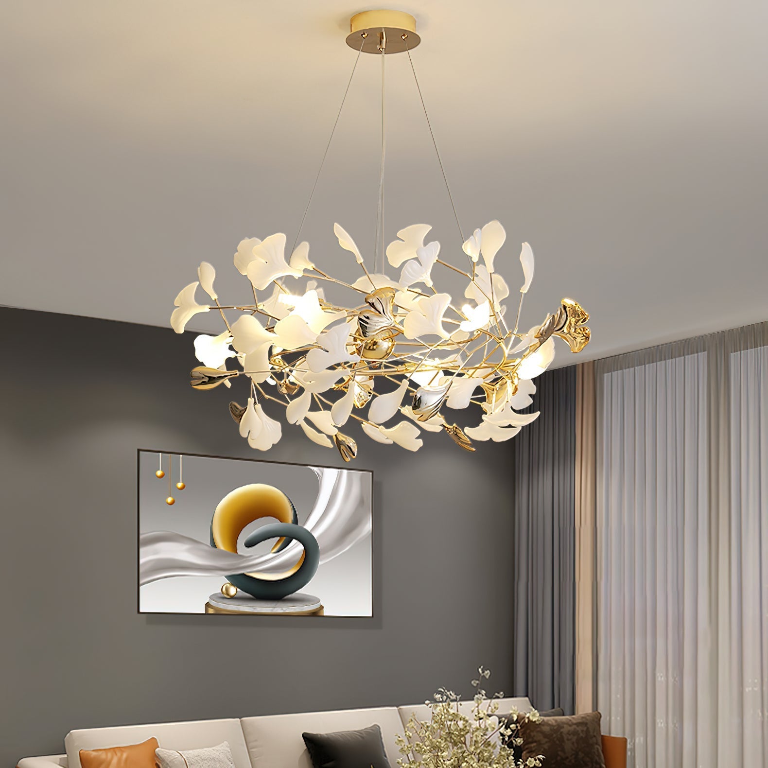 Gingko Chandelier H - Nuvé