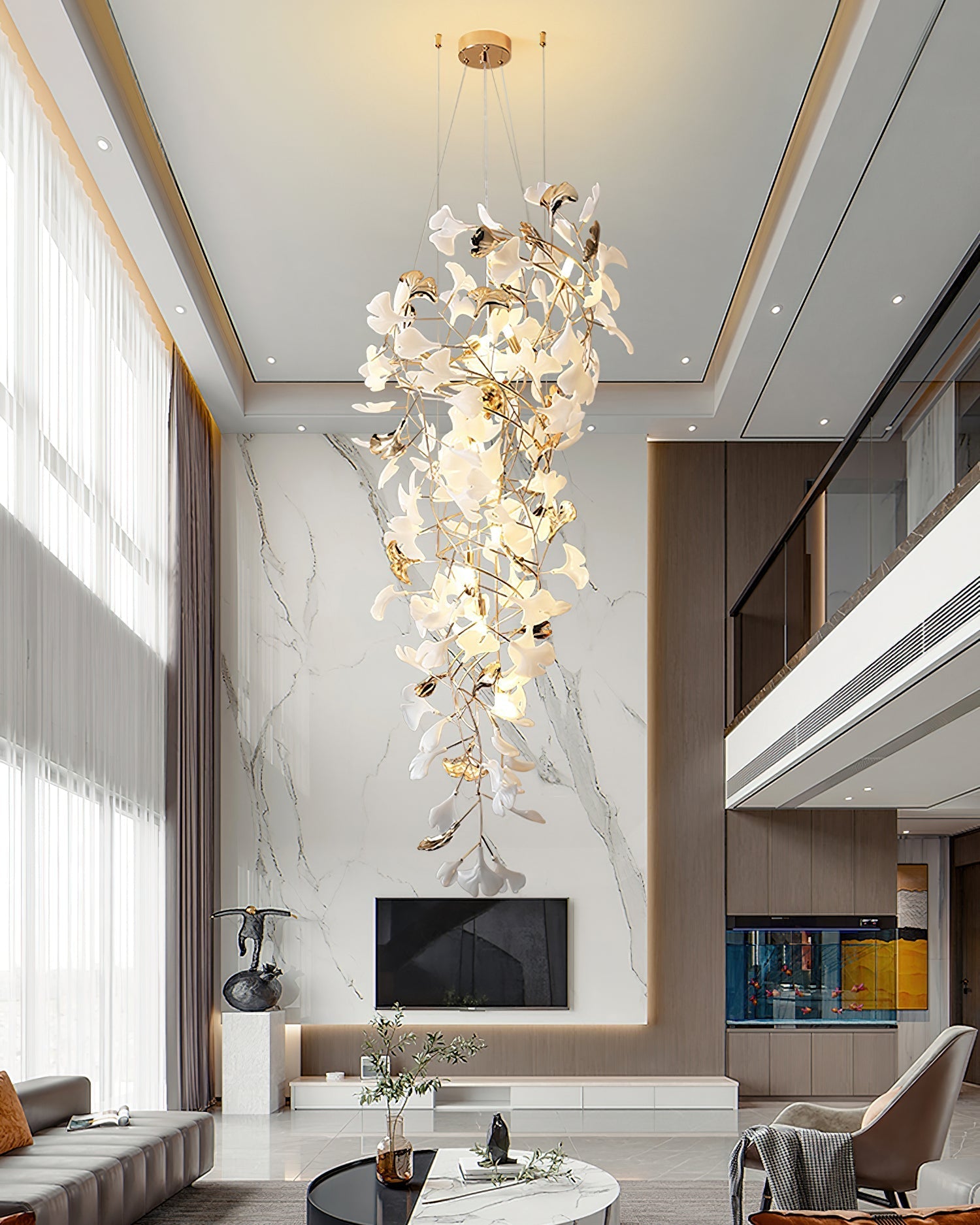 Gingko Ojo chandelier - Nuvé