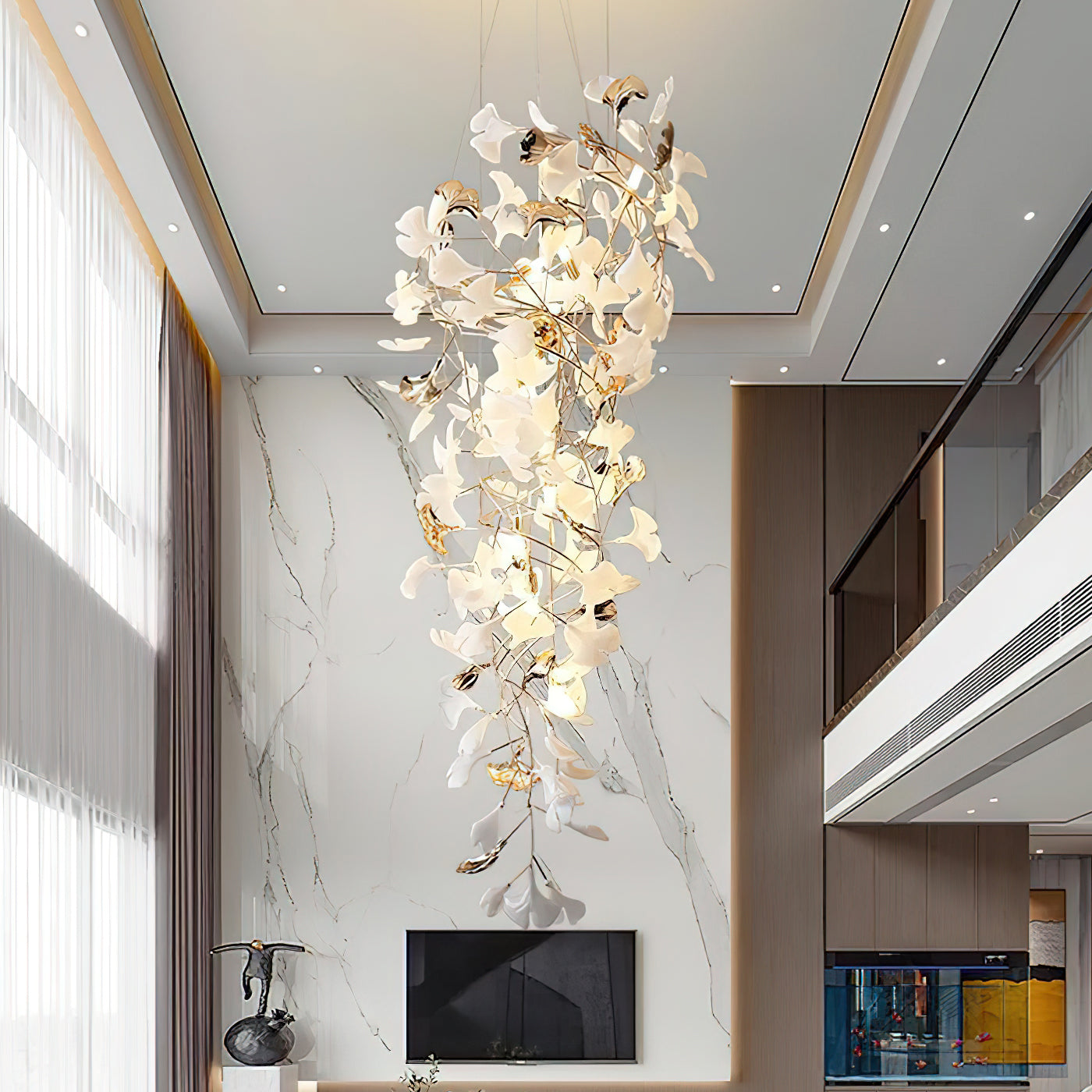 Gingko Ojo chandelier - Nuvé