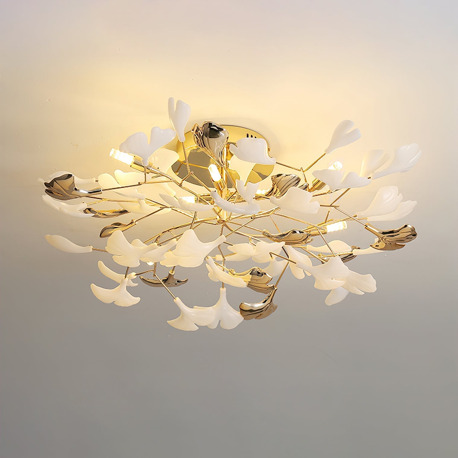 Gingko Rotating Ceiling Lamp - Nuvé