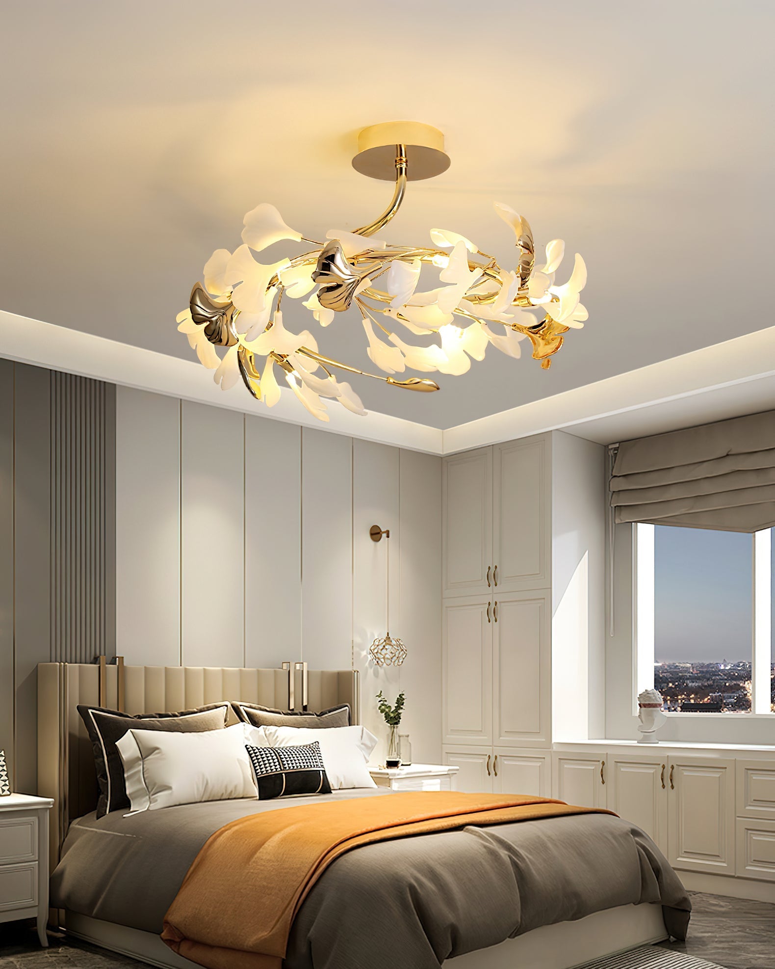 Gingko Rotating Ceiling Lamp - Nuvé