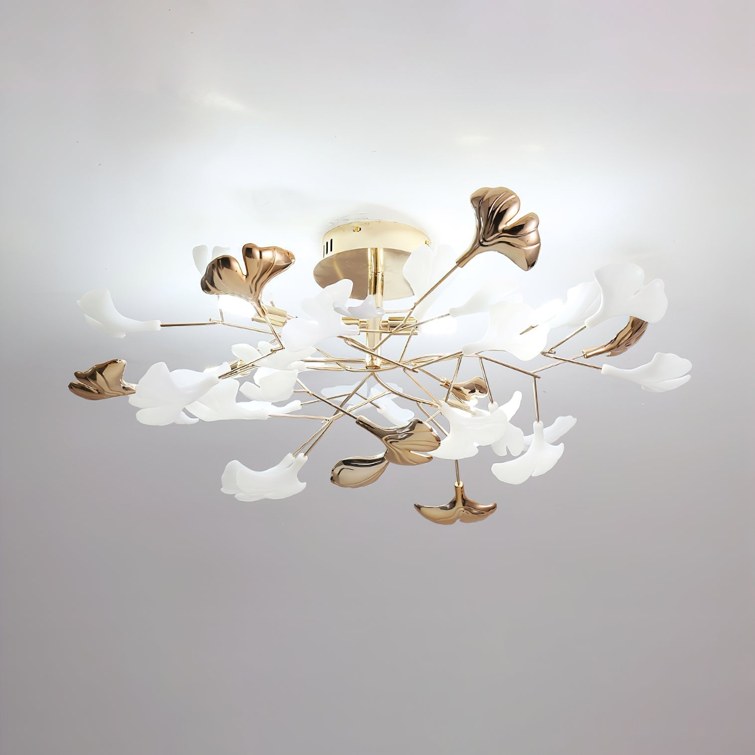 Gingko Rotating Ceiling Lamp - Nuvé